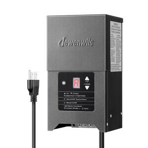 DEWENWILS 300W Low Voltage Landscape Lighting Transformer, 120V to 12/15V AC,